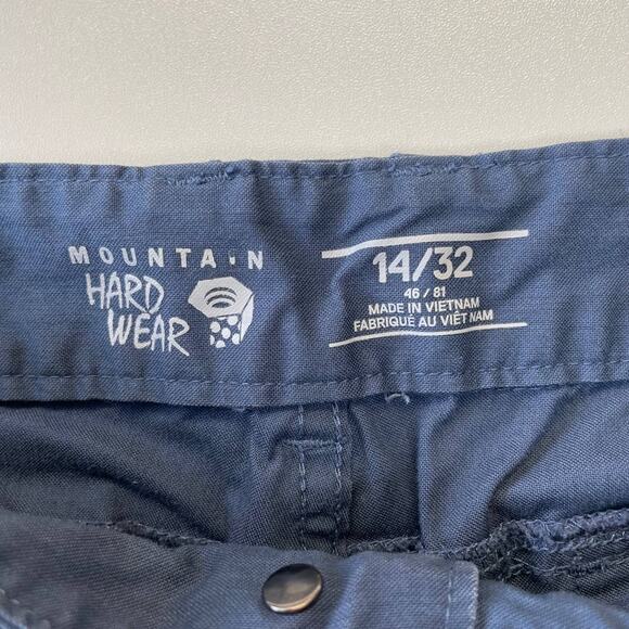 Mountain Hardwear Blue Chino Pants size 14/32 - Picture 4 of 10